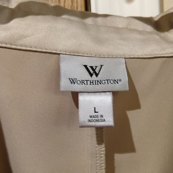 Worthington/Live A Little, size L blouse & jacket - Picture 2 of 7